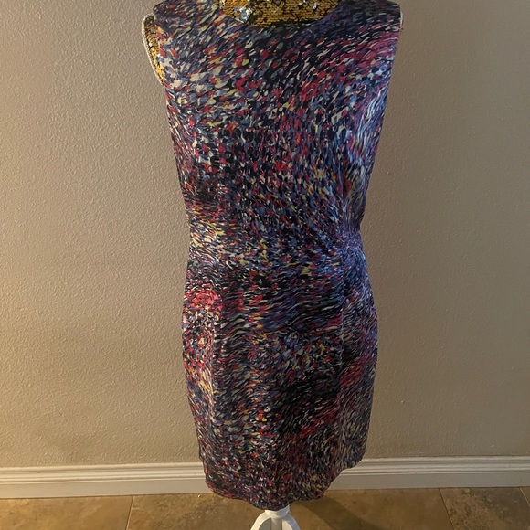 Zara Dresses Zara Basic Colorful Satin Sleeveless Dress With Open Back Poshmark